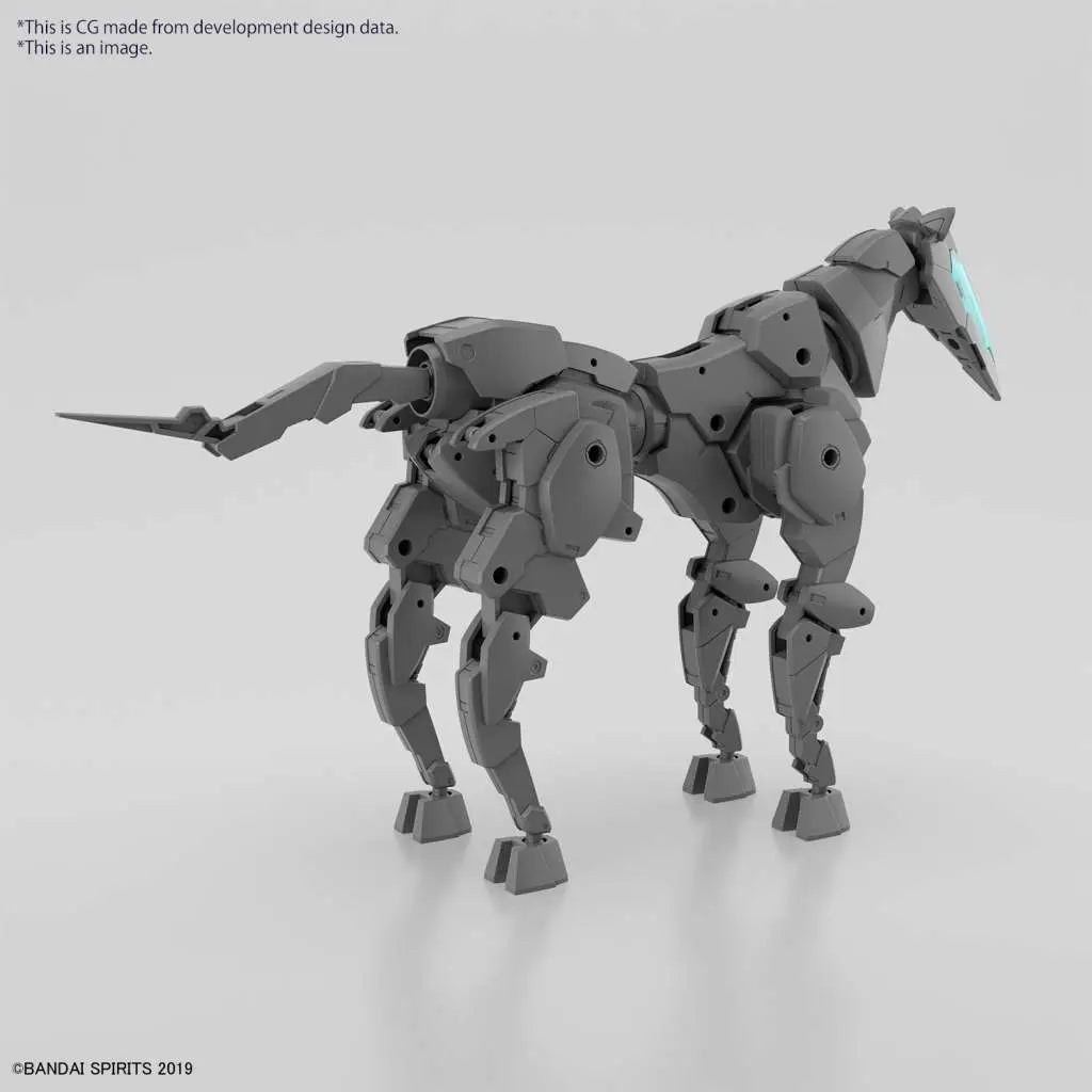 BANDAI 30MM EX ARM VEHICLE HORSE MECHA DARK GRAY 1/144 MODEL KIT 8 cm