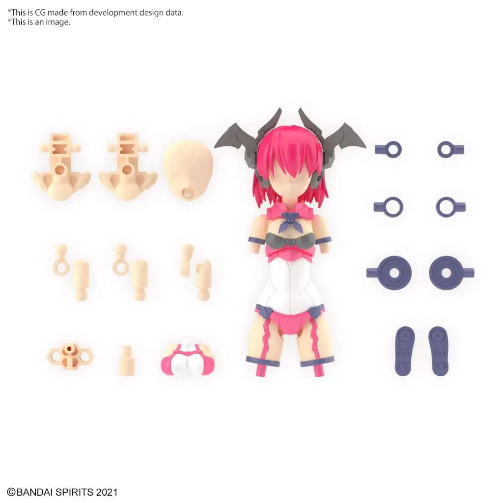 BANDAI 30MS OPTION PARTS SET 12 REAPER COSTUME COLOR MODEL KIT