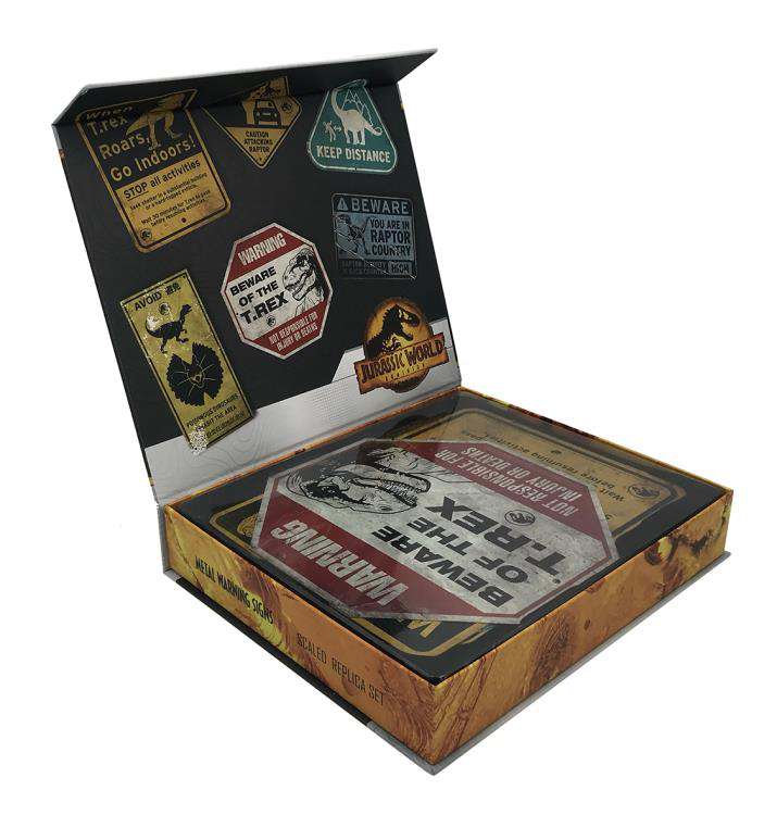 FACTORY ENT JW METAL WARNING SCALED PROP REPLICA 20 cm