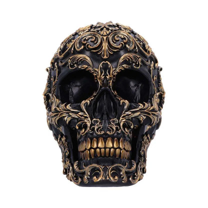 RENAISSANCE BLACK AND GOLD SKULL