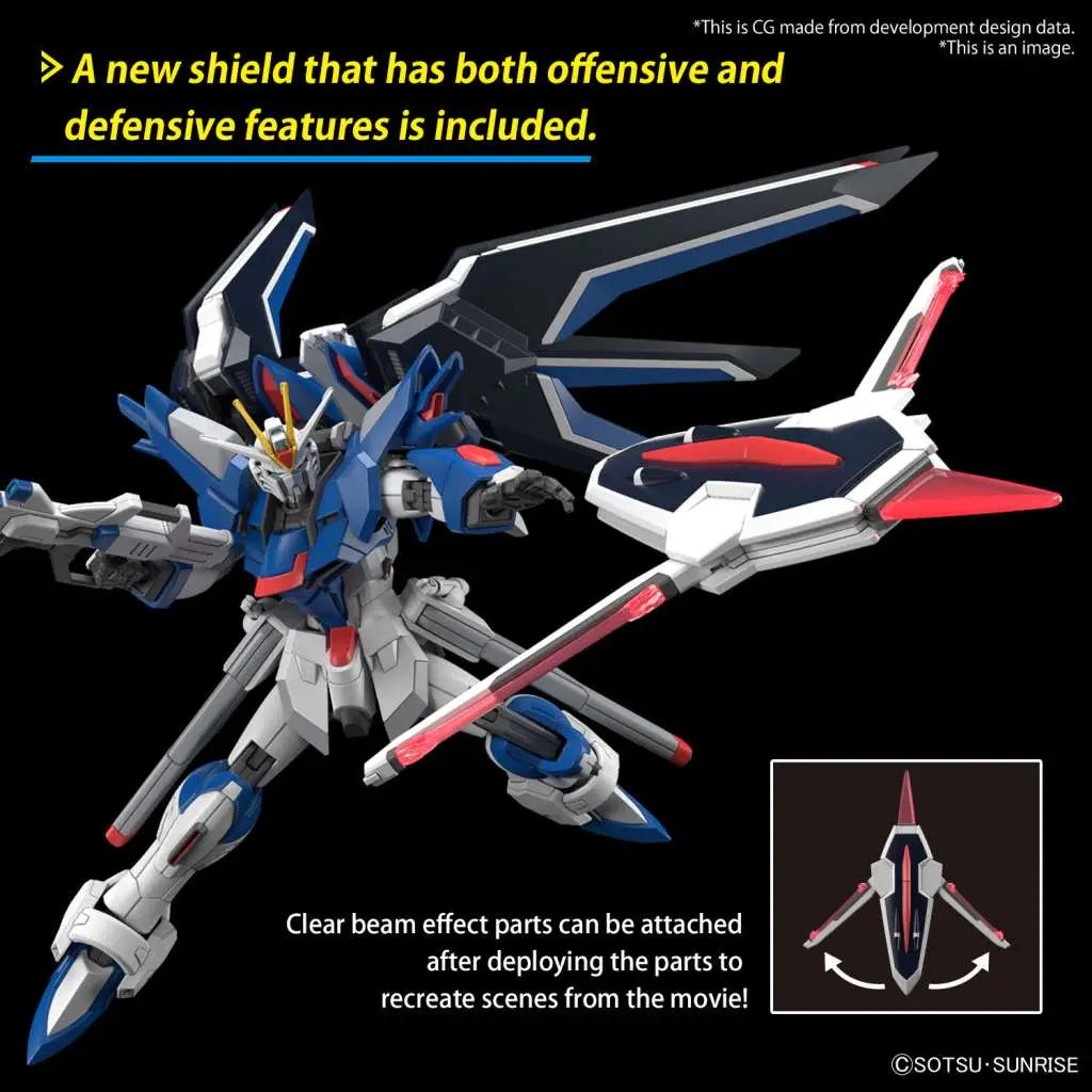 BANDAI - GUNDAM HG RISING FREEDOM 1/144 MODEL KIT 13 cm