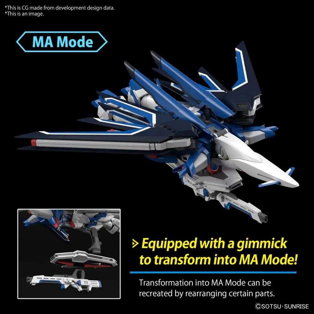 BANDAI - GUNDAM HG RISING FREEDOM 1/144 MODEL KIT 13 cm