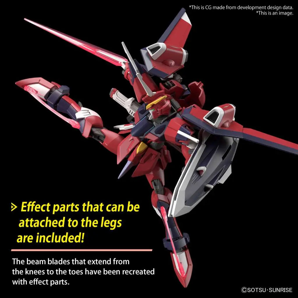 BANDAI - GUNDAM HG IMMORTAL JUSTICE 1/144 MODEL KIT 13 cm