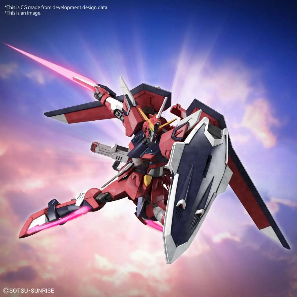 BANDAI - GUNDAM HG IMMORTAL JUSTICE 1/144 MODEL KIT 13 cm