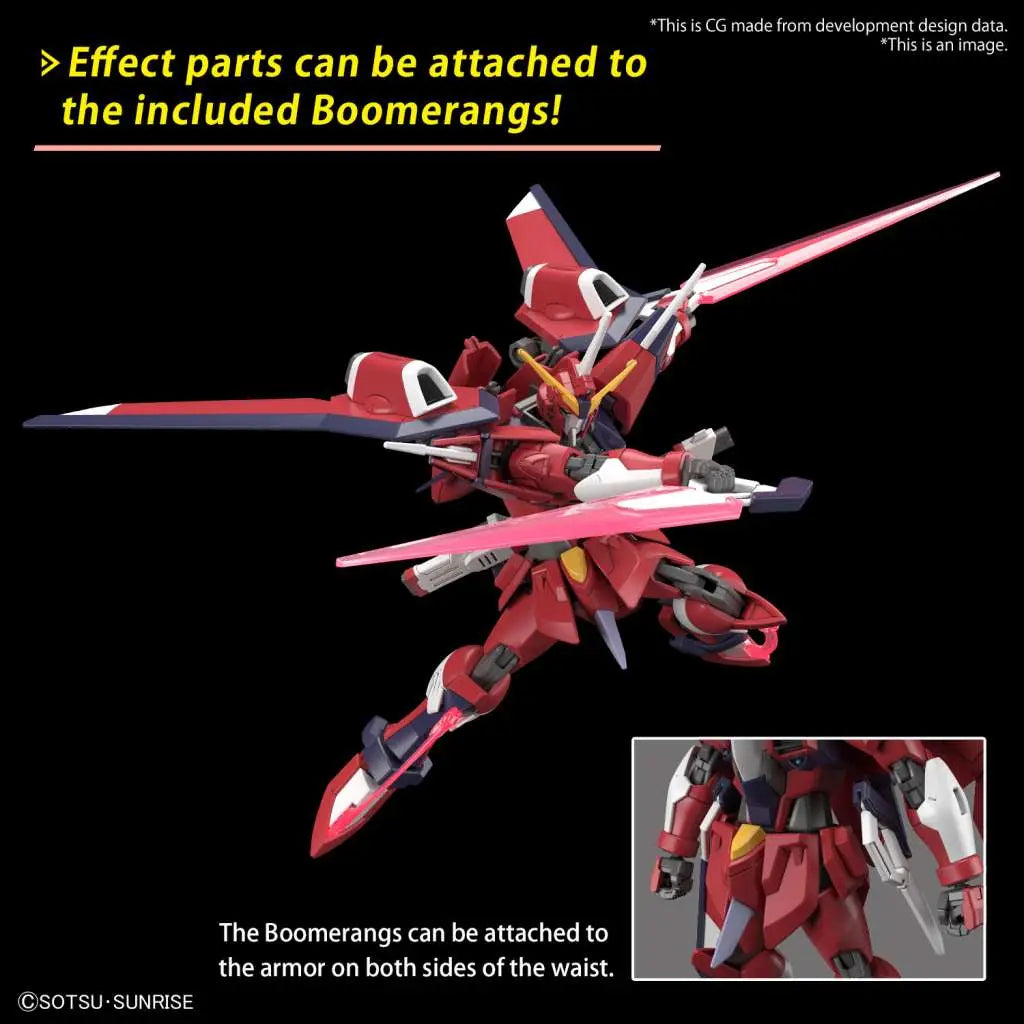 BANDAI - GUNDAM HG IMMORTAL JUSTICE 1/144 MODEL KIT 13 cm
