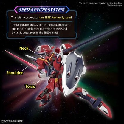 BANDAI - GUNDAM HG IMMORTAL JUSTICE 1/144 MODEL KIT 13 cm