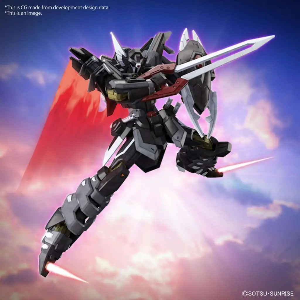 BANDAI HG BLACK KNIGHT SQUAD SHI VE 1/144 MODEL KIT 13 cm