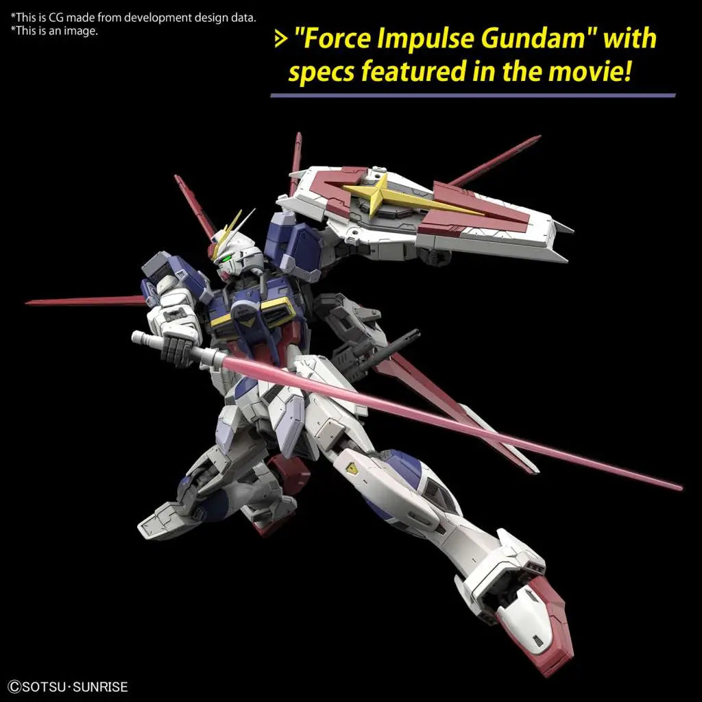RG GUNDAM FORCE IMPULSE SPEC II 1/144