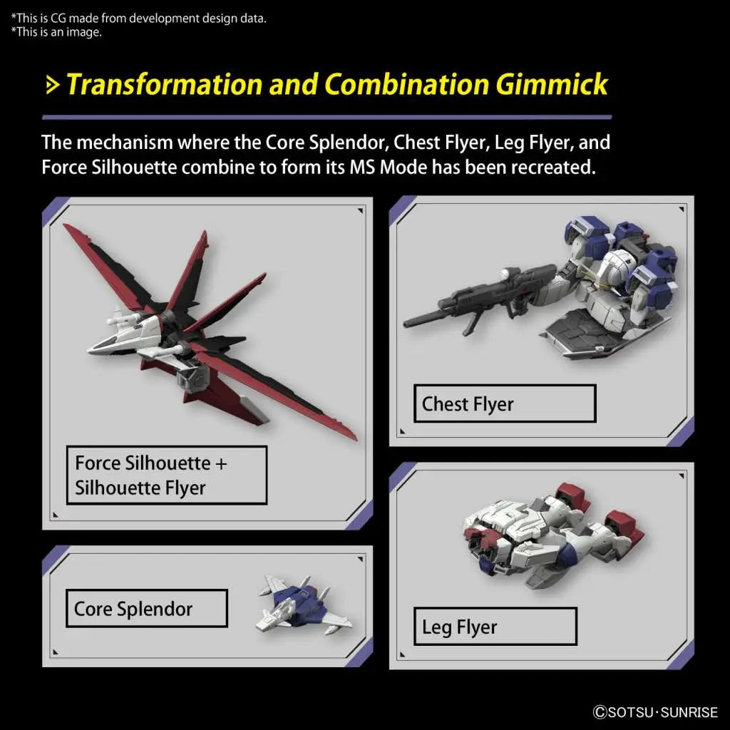 RG GUNDAM FORCE IMPULSE SPEC II 1/144