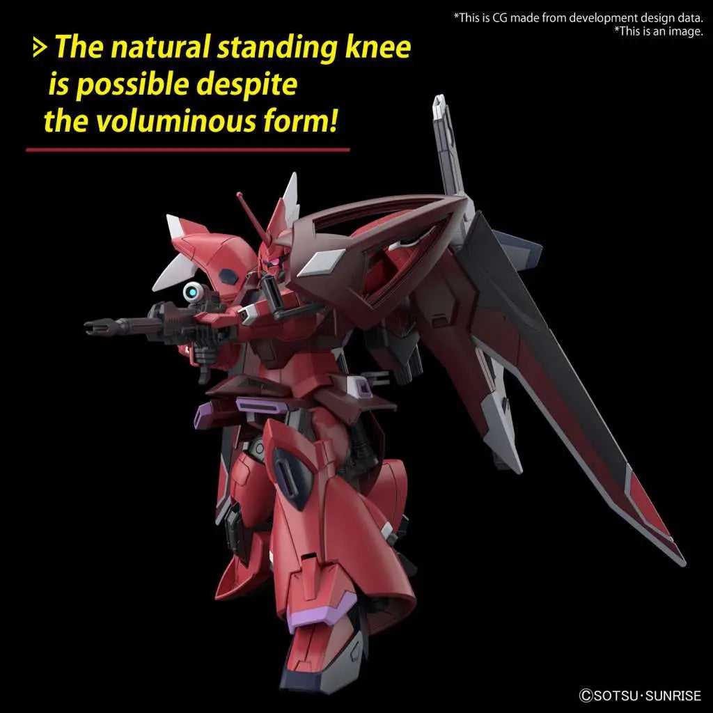 BANDAI HG GELGOOG MEMANCE 1/144 MODEL KIT 13 cm