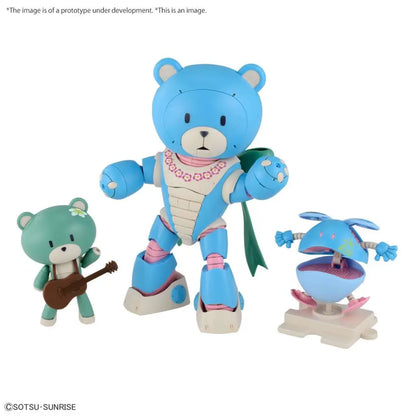 BANDAI HG BEARGGUY OHANA & ALOHARO SET 1/144 MODEL KIT 13 cm