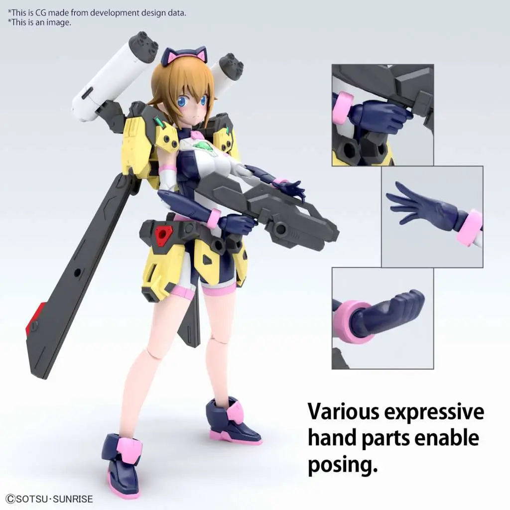 BANDAI RISE AVATAR FUMINA MODEL KIT 41.9 cm