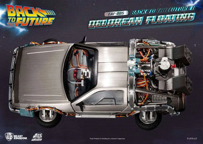 BEAST KINGDOM BACK FUTURE 2 DELOREAN FLOATING REPLICA 20 cm