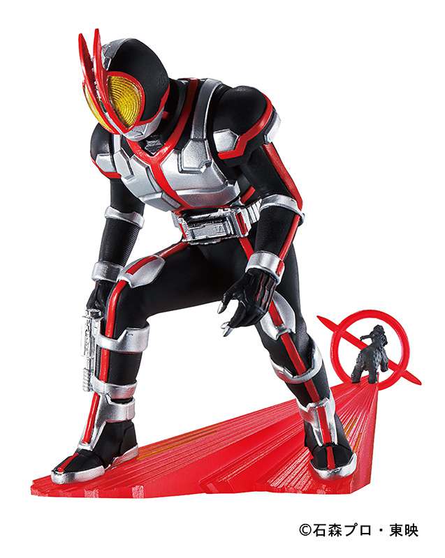 MEGAHOUSE PETITRAMA MASKED RIDER LEGEND MEMOR SET MINI FIGURA 7.5 cm