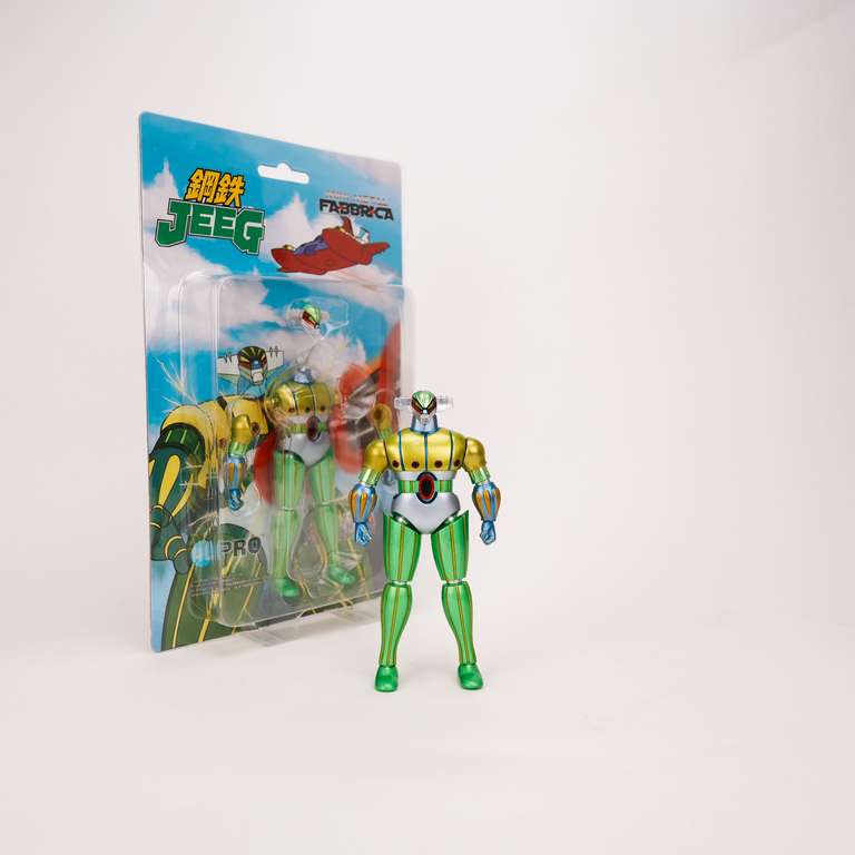 HL-PRO / HIGHDREAM JEEG MINI METAL FABBRICA METALLIC ACTION FIGURE 12 cm
