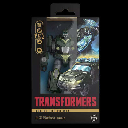 TRANSFORMERS AOTP ACTION FIGURA ALCHEMIST PRIME  HASBRO