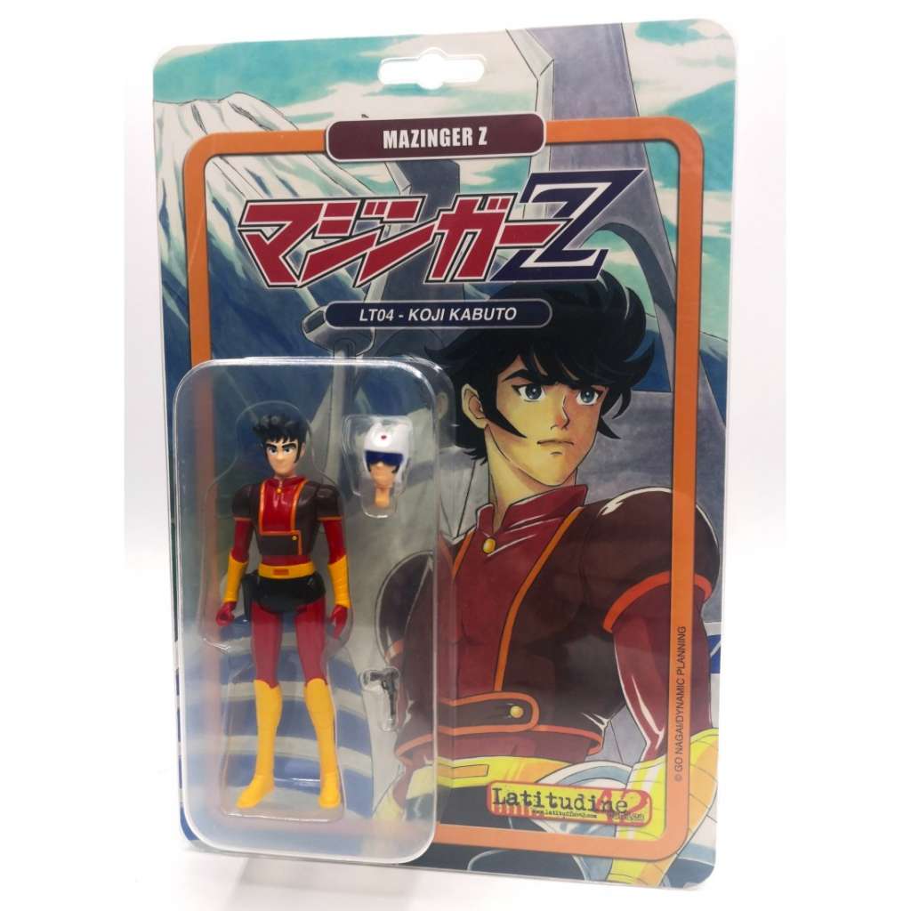 FRANKENTOYS MAZINGA Z KOJI KABUTO MINI VINTAGE ACTION FIGURE 12 cm