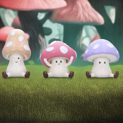 THREE WISE TOADSTOOLS