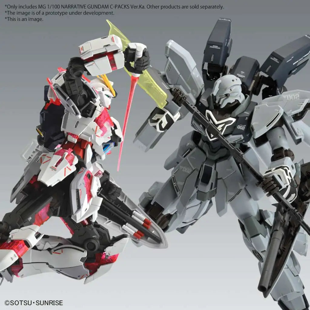 BANDAI - GUNDAM MG NARRATIVE C-PACKS VER KA 1/100 MODEL KIT 18 cm