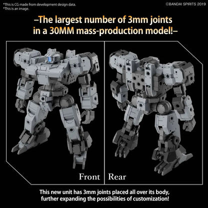 BANDAI 30MM EEXM-9 BASKYROTTO GRAY 1/144 MODEL KIT 12 cm