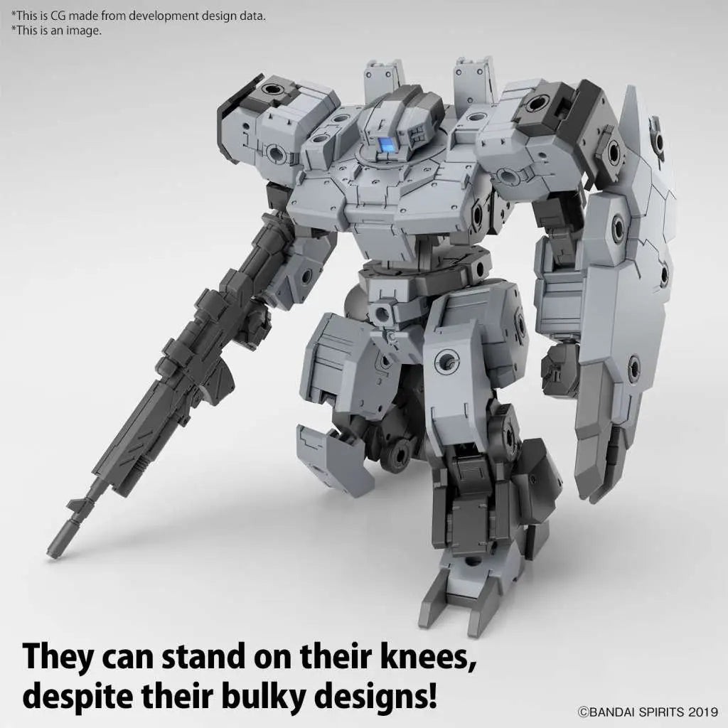 BANDAI 30MM EEXM-9 BASKYROTTO GRAY 1/144 MODEL KIT 12 cm