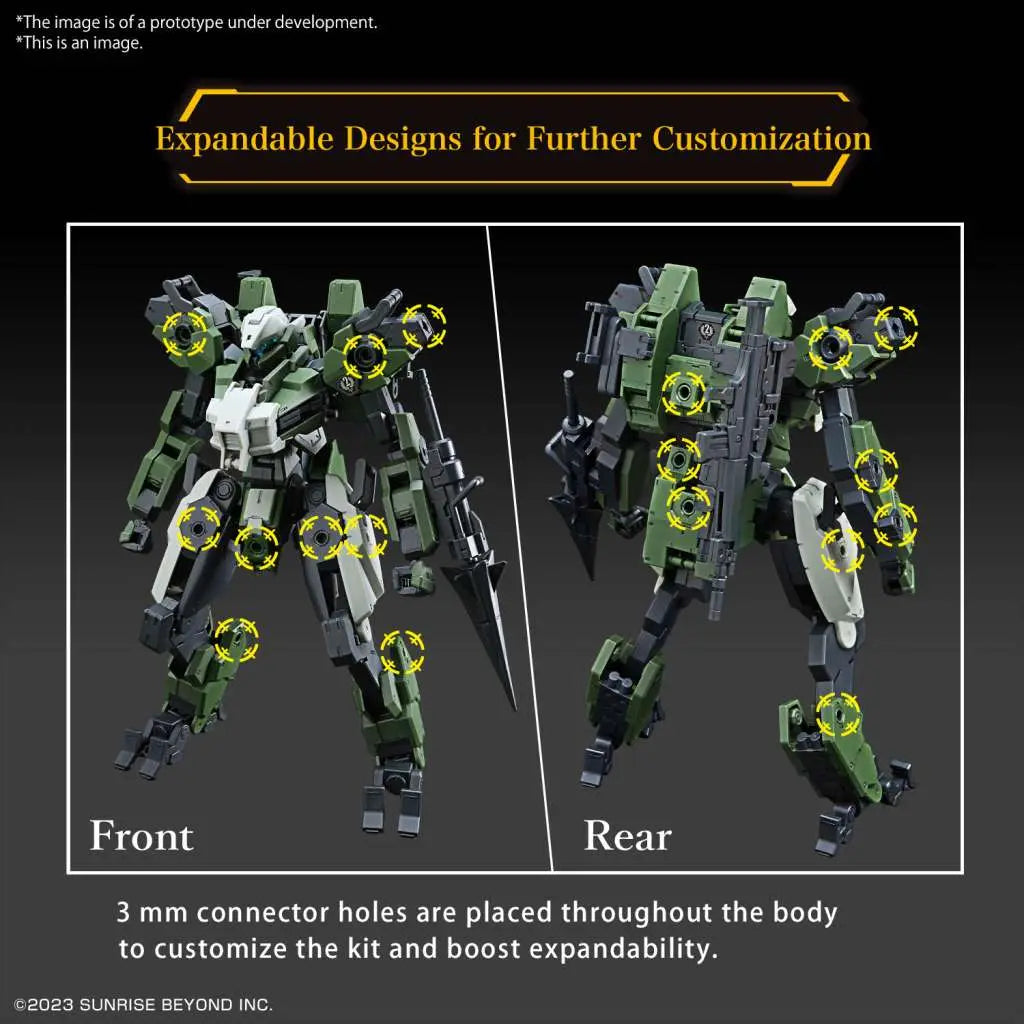 BANDAI HG MAILES GOUYOCUSTOM 1/72 MODEL KIT