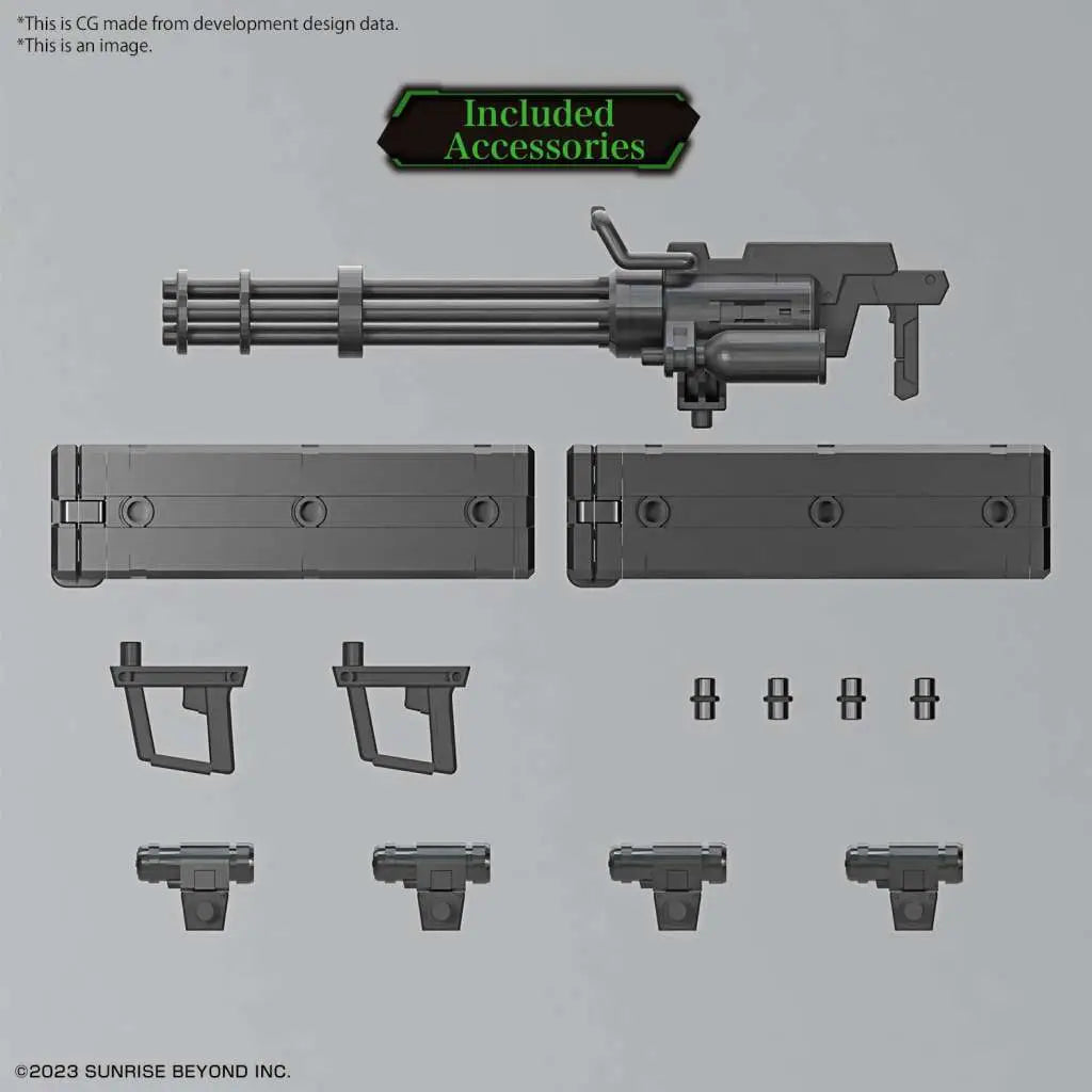 BANDAI HG AMAIM WEAPON SET 8 1/72 MODEL KIT