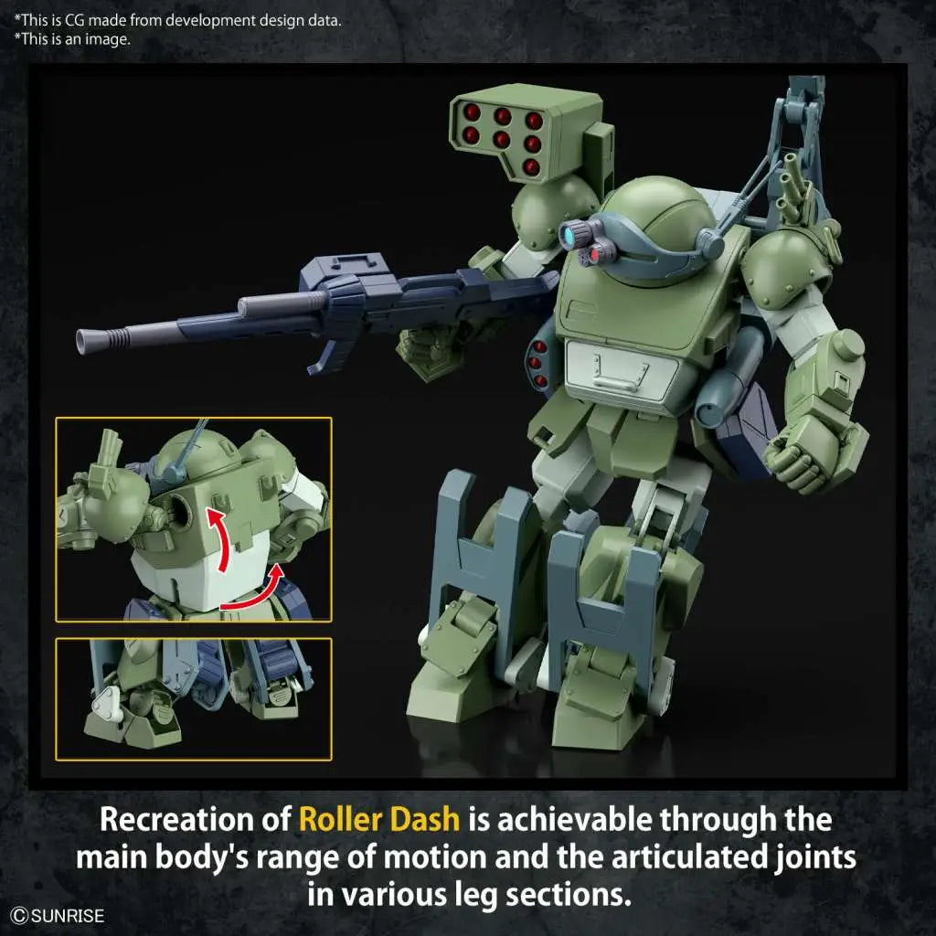 BANDAI HG BURGLARYDOG MODEL KIT 12 cm