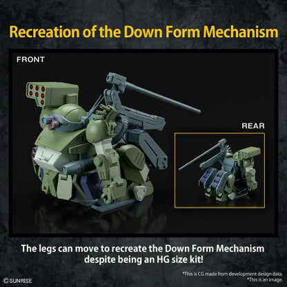 BANDAI HG BURGLARYDOG MODEL KIT 12 cm