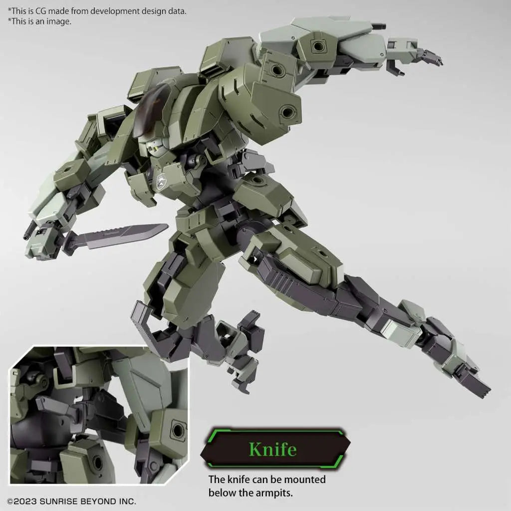 BANDAI HG AARONRHINO 1/72 MODEL KIT 12 cm