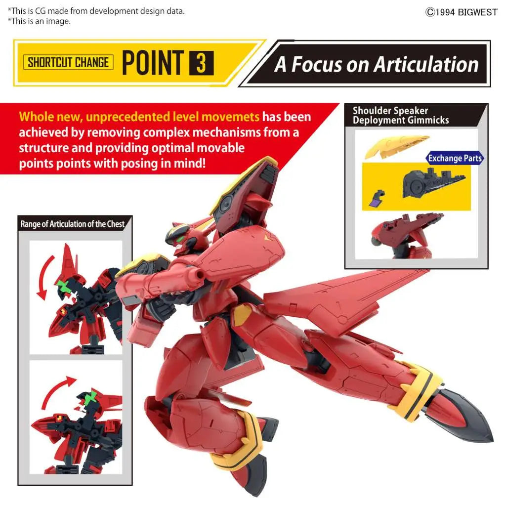 BANDAI HG VF-19 CUSTOM FIRE VALKYRIE W SOUND BOOSTER 1/100 MODEL KIT 13 cm