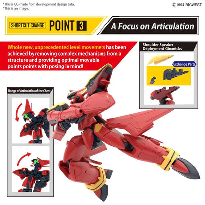 BANDAI HG VF-19 CUSTOM FIRE VALKYRIE W SOUND BOOSTER 1/100 MODEL KIT 13 cm