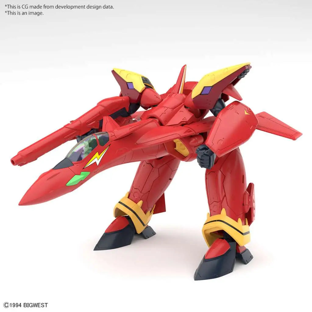 BANDAI HG VF-19 CUSTOM FIRE VALKYRIE W SOUND BOOSTER 1/100 MODEL KIT 13 cm