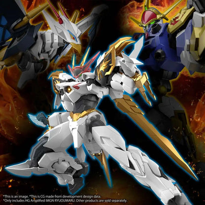BANDAI HG AMPLIFIED IMGN RYUOUMARU MODEL KIT 12 cm