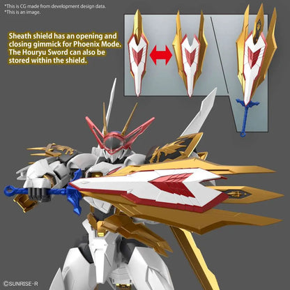 BANDAI HG AMPLIFIED IMGN RYUOUMARU MODEL KIT 12 cm