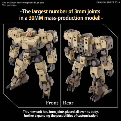 BANDAI 30MM EEXM-9 BASKYROTTO BROWN 1/144 MODEL KIT 12 cm