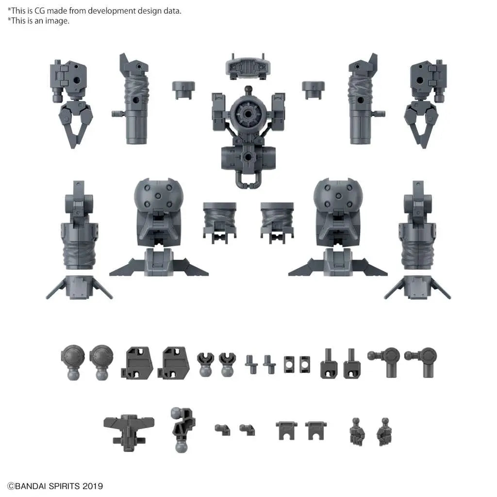 BANDAI OPTION PARTS SET 16 ARM UNIT/LEG UNIT 1 1/144 MODEL KIT 30MM
