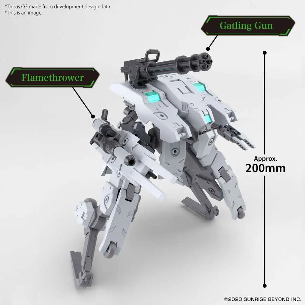 BANDAI HG BUNYIP GINGA 1/72 MODEL KIT 12 cm