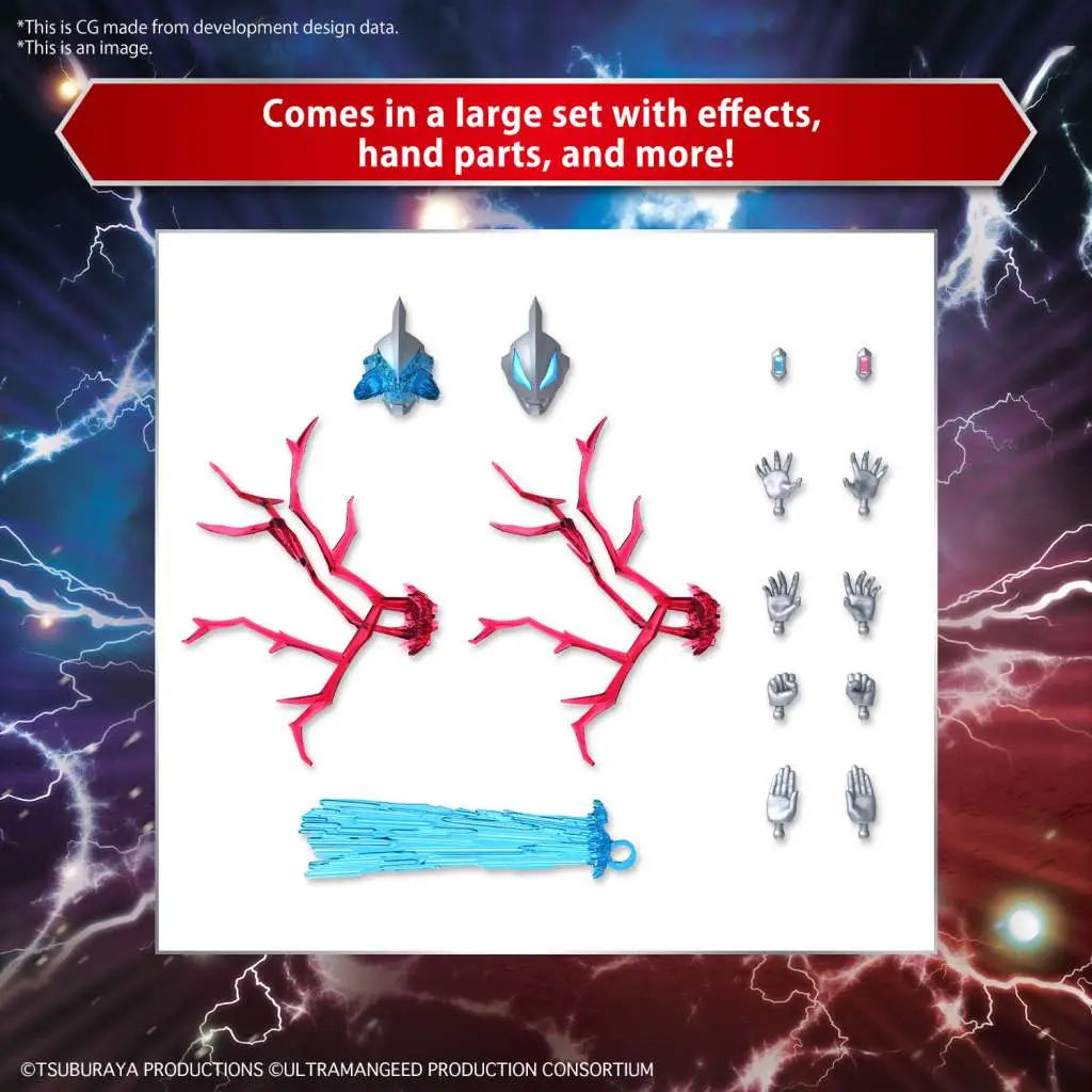 BANDAI RISE ULTRAMAN GEED PRIMITIVE MODEL KIT 12 cm