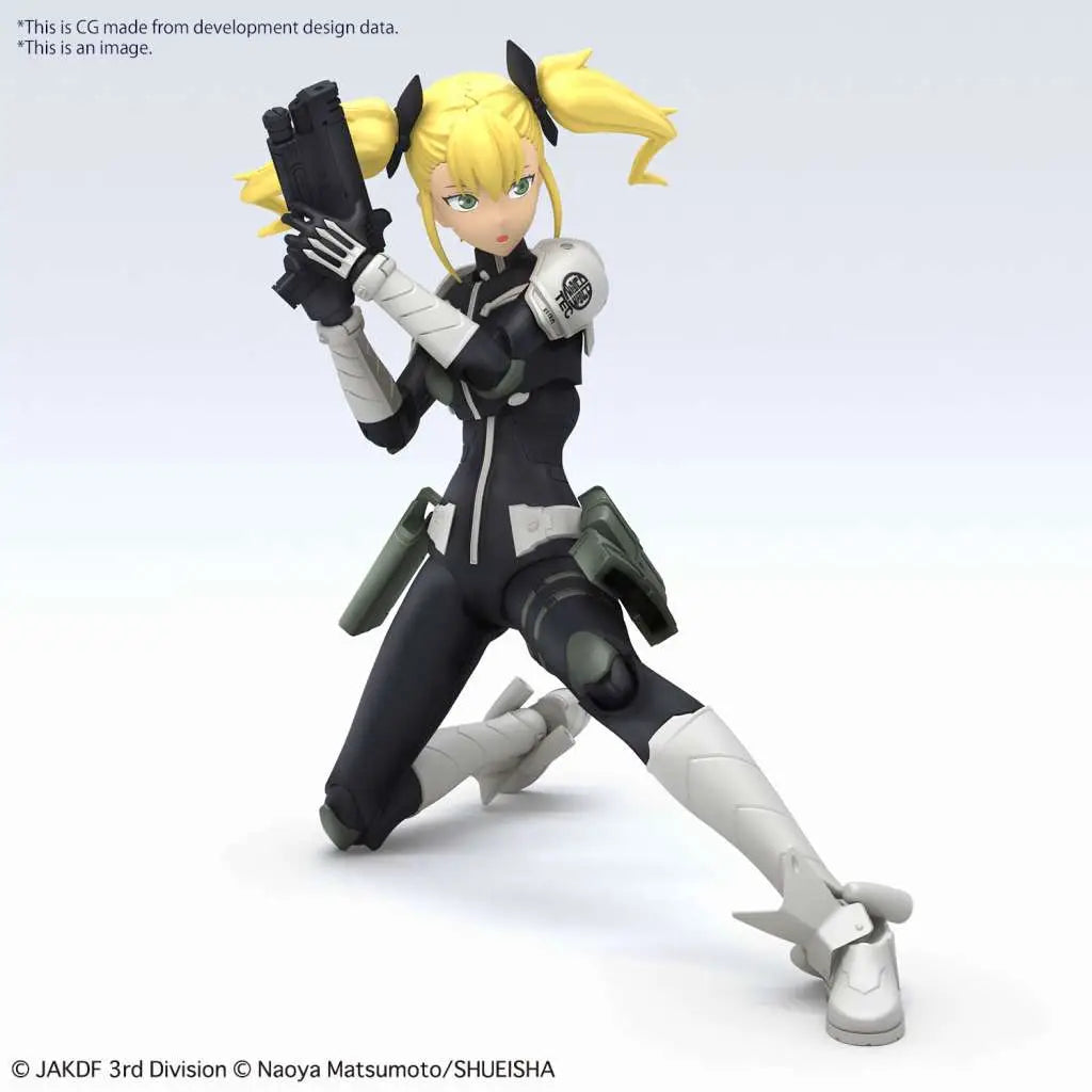 BANDAI RISE KAIJU 8 KIKORU SHINOMIYA MODEL KIT 12 cm