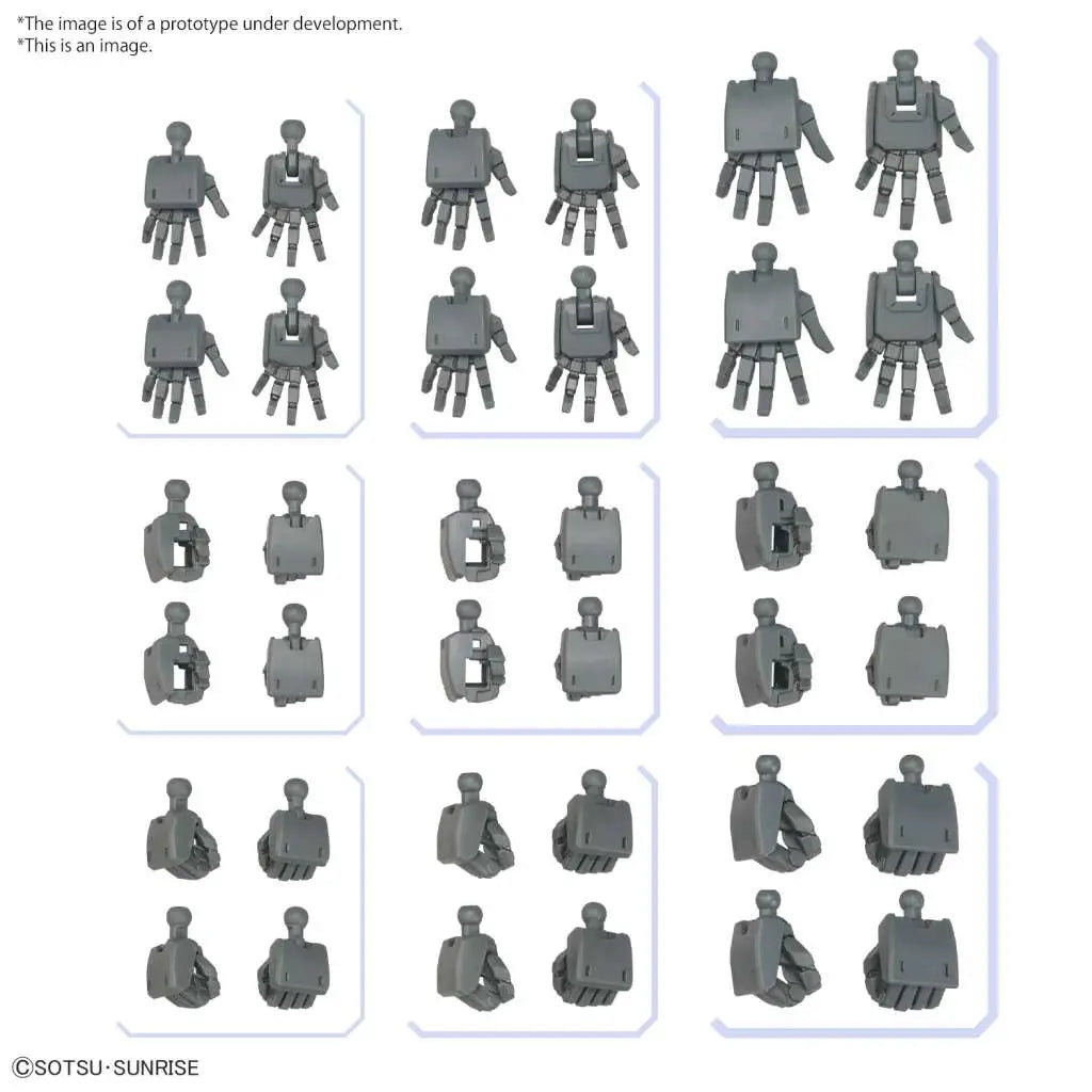 OPTION PARTS SET GUNPLA 03 BUILD HANDS EDGE