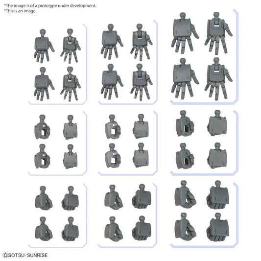 OPTION PARTS SET GUNPLA 03 BUILD HANDS EDGE