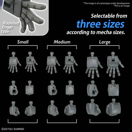 OPTION PARTS SET GUNPLA 04 BUILD HANDS ROUND