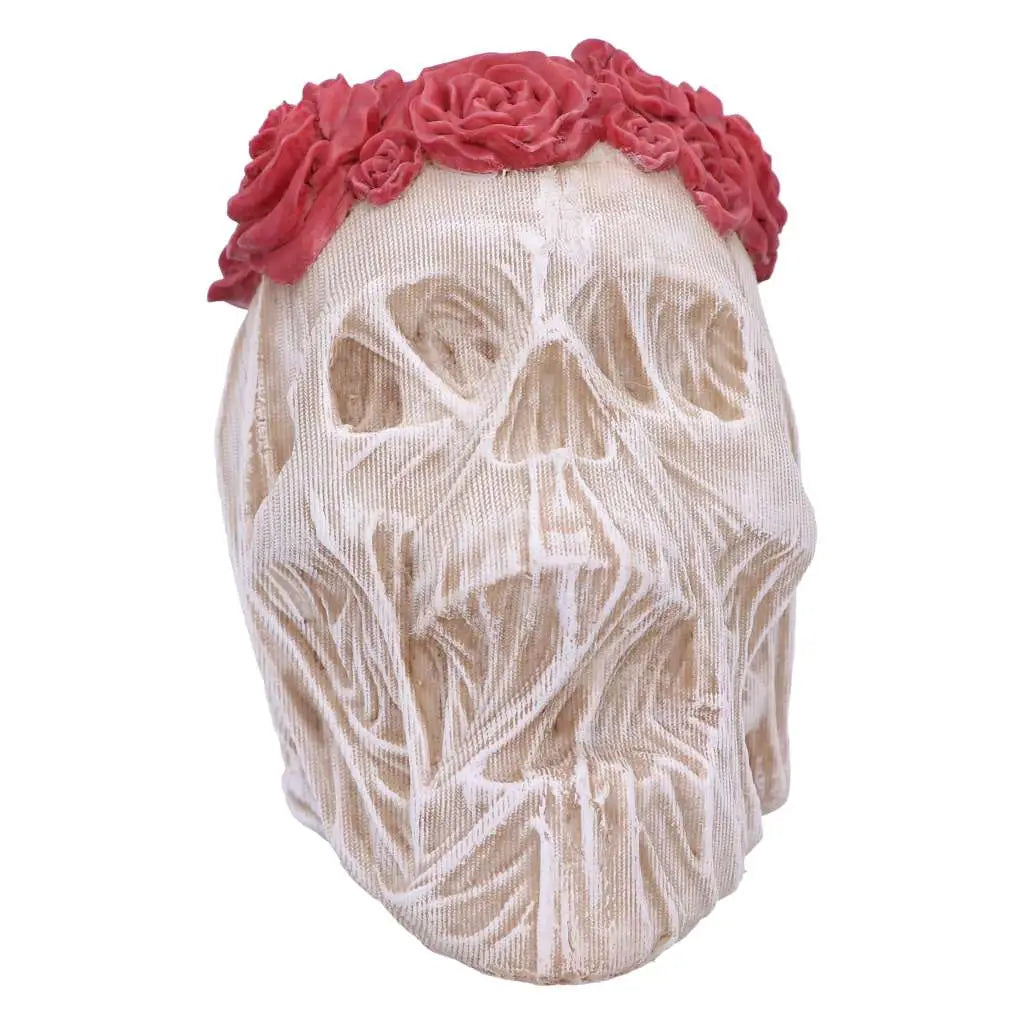 NEMESIS NOW RG SKULL VEIL LAE FIGURA 14.7 cm