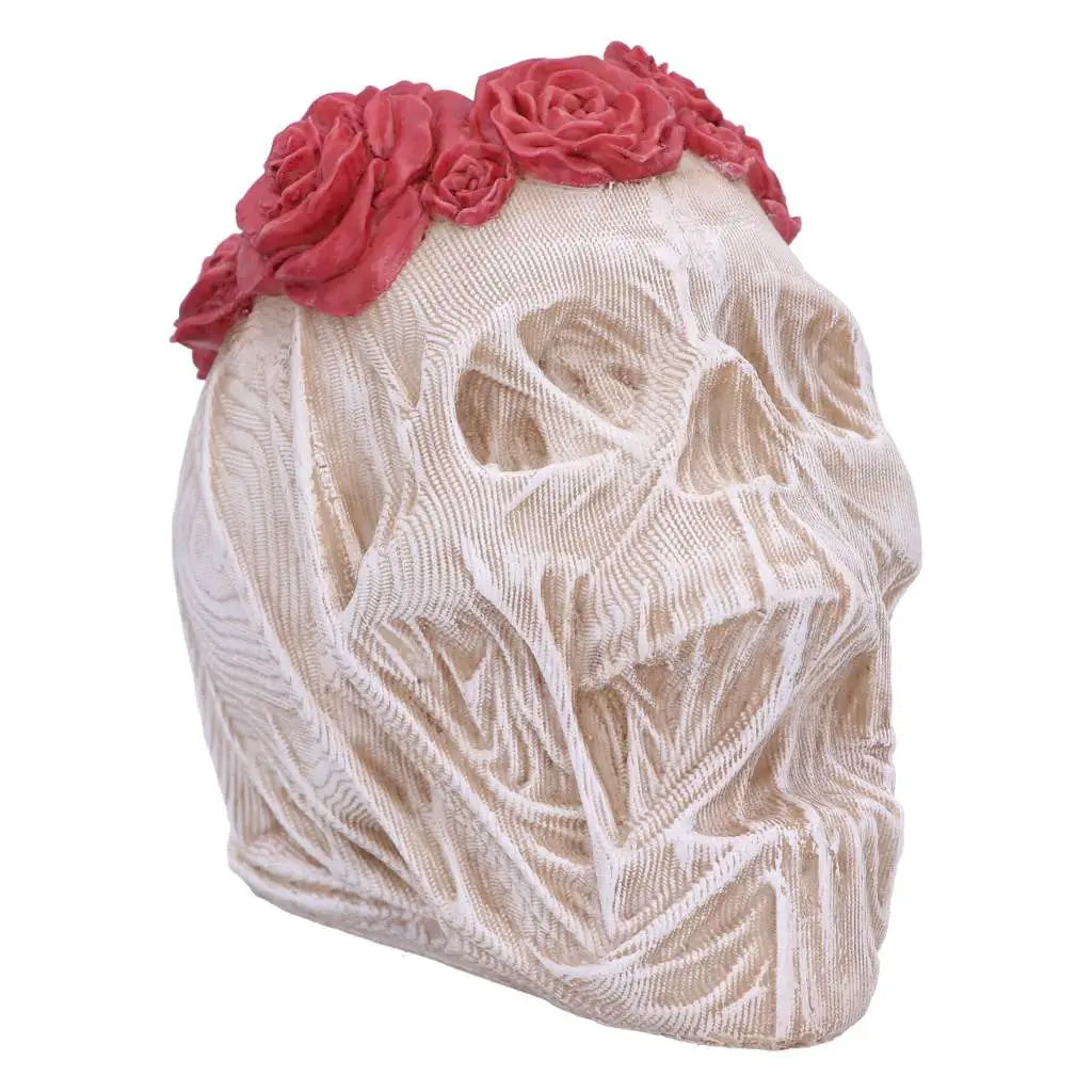 NEMESIS NOW RG SKULL VEIL LAE FIGURA 14.7 cm