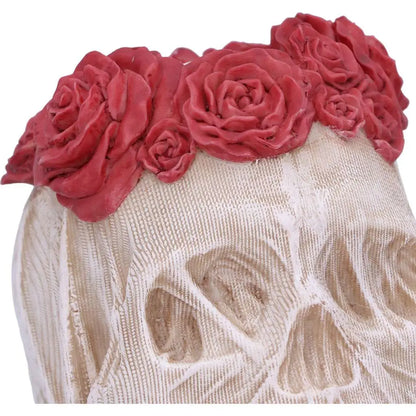 NEMESIS NOW RG SKULL VEIL LAE FIGURA 14.7 cm