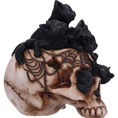 NEMESIS NOW SKULL CRANIAL LITTER FIGURA 14 cm