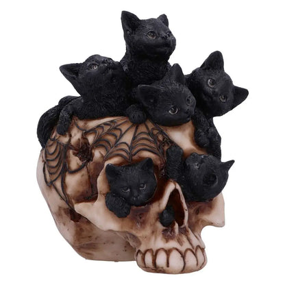 NEMESIS NOW SKULL CRANIAL LITTER FIGURA 14 cm
