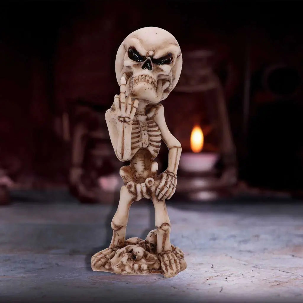 SKELETAL WISH GOTHIC SKELETON FIGURINE