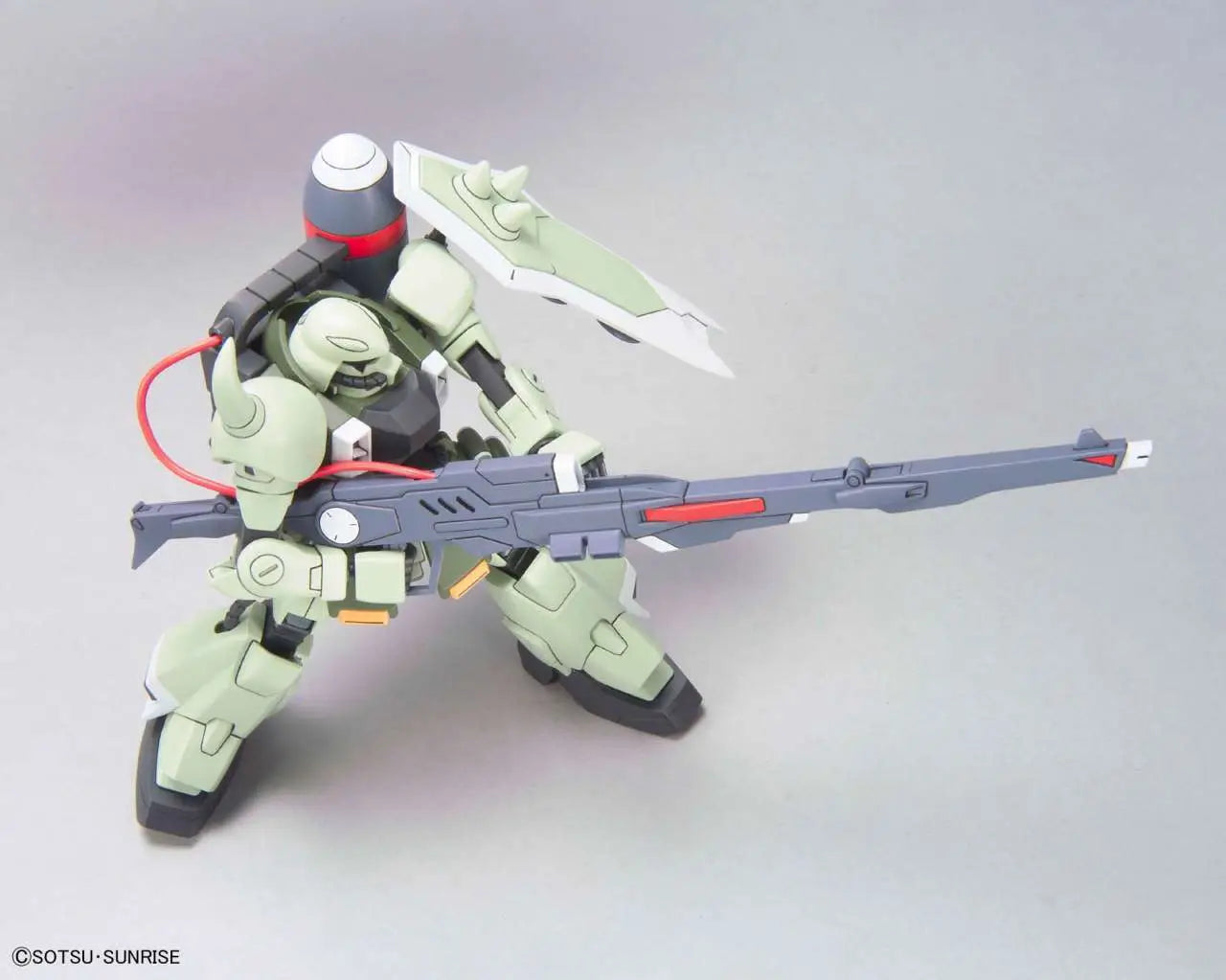 BANDAI HG ZAKU GUNNER WARRIOR 1/144 MODEL KIT 12 cm